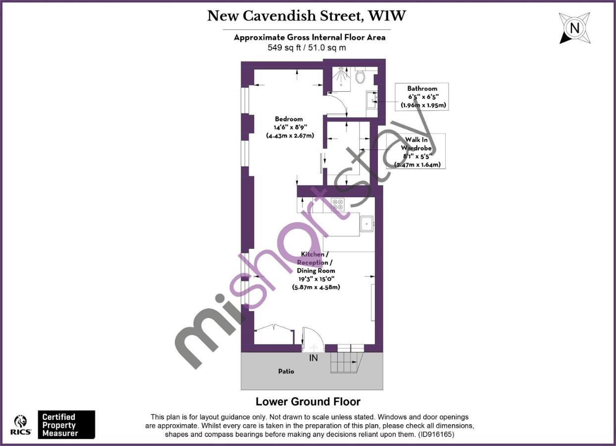 The Residence Fitzrovia - Private One Bedroom Apartment With Own Entrance London Exterior photo
